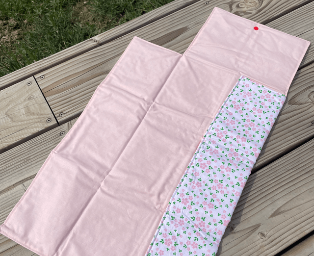 Tapis à langer en coton enduit