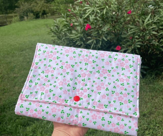 Tapis à langer en coton enduit